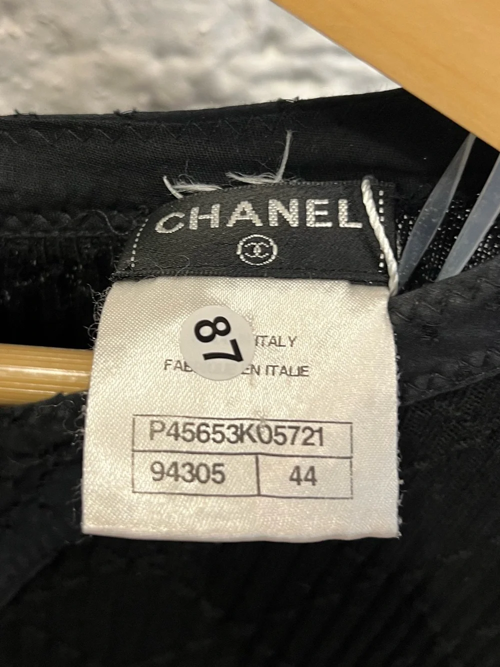 Chanel Ribbed Knit Dress